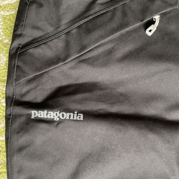 PATAGONIA WOMEN'S SNOWBELLE Recco SNOW PANTS Ski Snowboard Sz XL Black 2X NWT - Picture 7 of 12